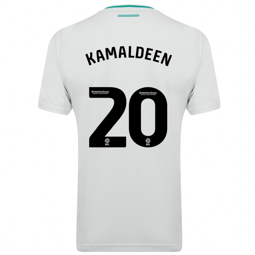 Hombre Fútbol Camiseta Kamaldeen Sulemana #20 Blanco 2ª Equipación 2023/24 Perú