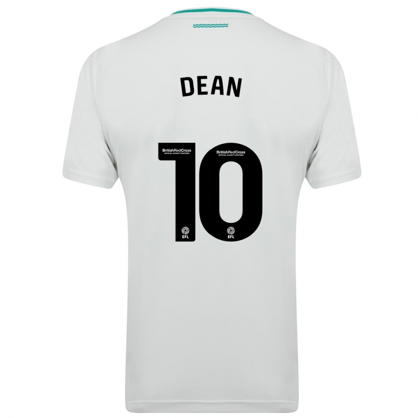 Hombre Fútbol Camiseta Rianna Dean #10 Blanco 2ª Equipación 2023/24 Perú