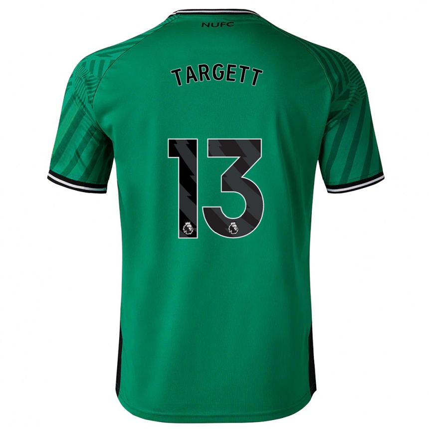 Hombre Fútbol Camiseta Matt Targett #13 Verde 2ª Equipación 2023/24 Perú