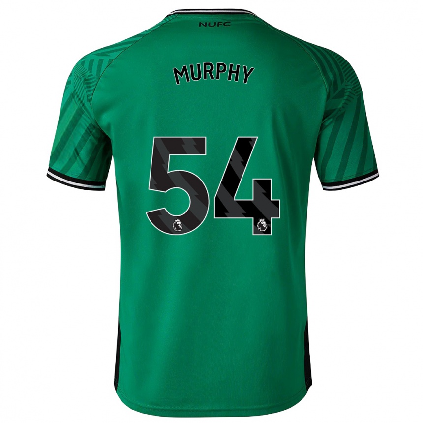 Hombre Fútbol Camiseta Alex Murphy #54 Verde 2ª Equipación 2023/24 Perú