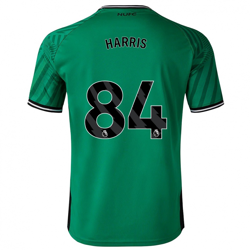 Hombre Fútbol Camiseta Aidan Harris #84 Verde 2ª Equipación 2023/24 Perú