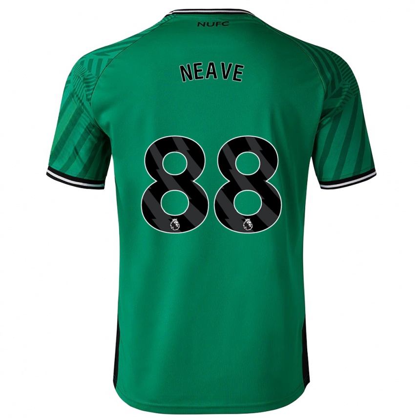 Hombre Fútbol Camiseta Sean Neave #88 Verde 2ª Equipación 2023/24 Perú