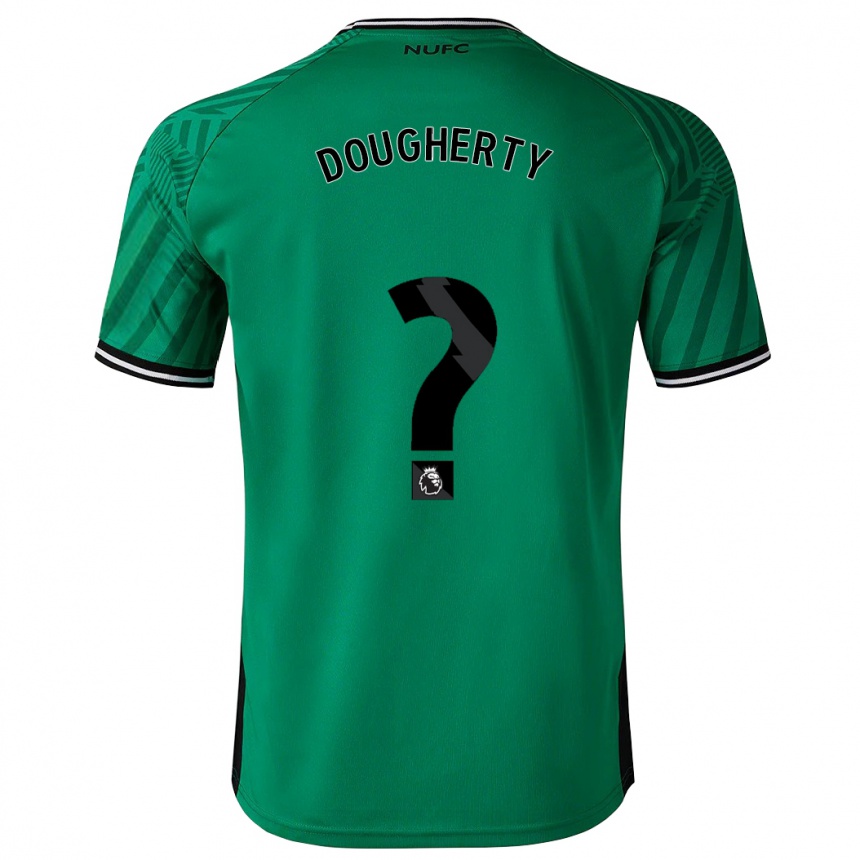 Hombre Fútbol Camiseta Ryan Dougherty #0 Verde 2ª Equipación 2023/24 Perú