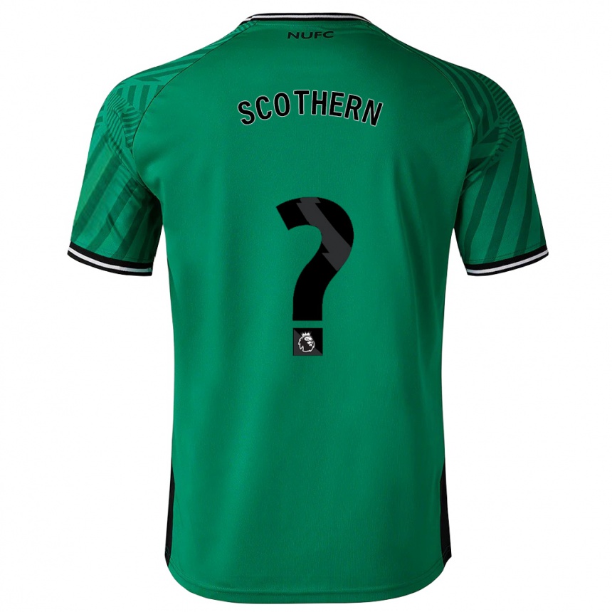 Hombre Fútbol Camiseta Ben Scothern #0 Verde 2ª Equipación 2023/24 Perú