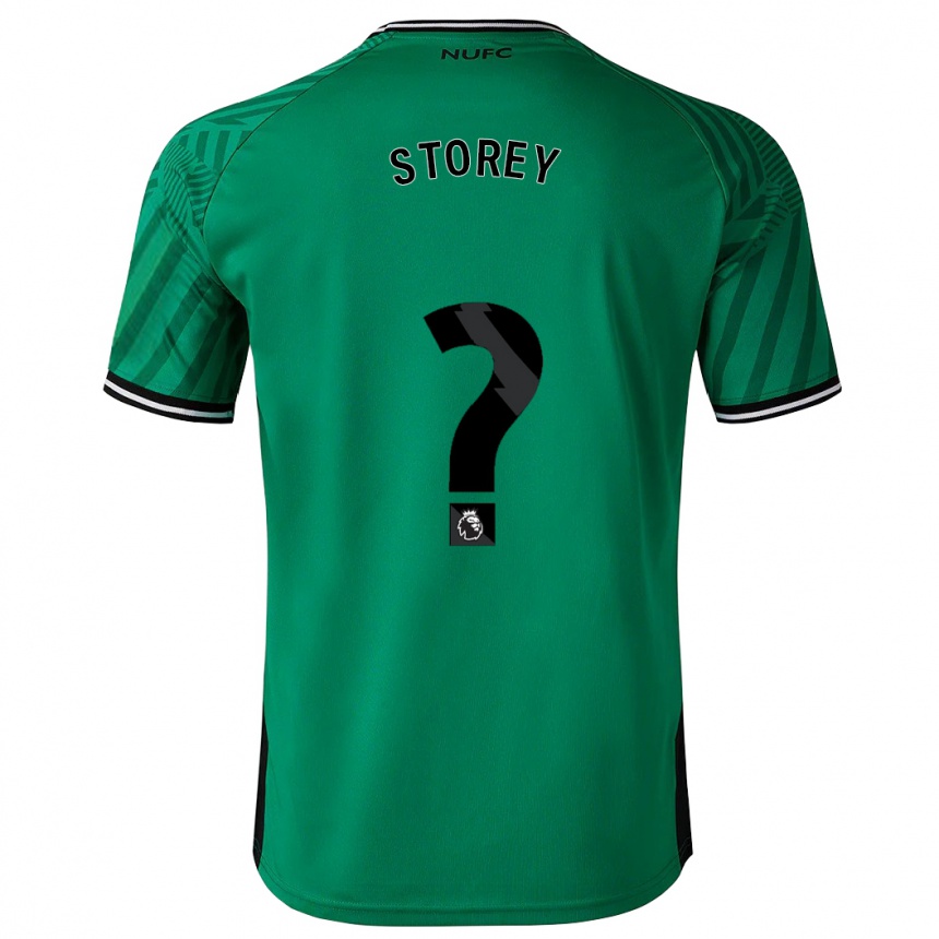 Hombre Fútbol Camiseta Sam Storey #0 Verde 2ª Equipación 2023/24 Perú