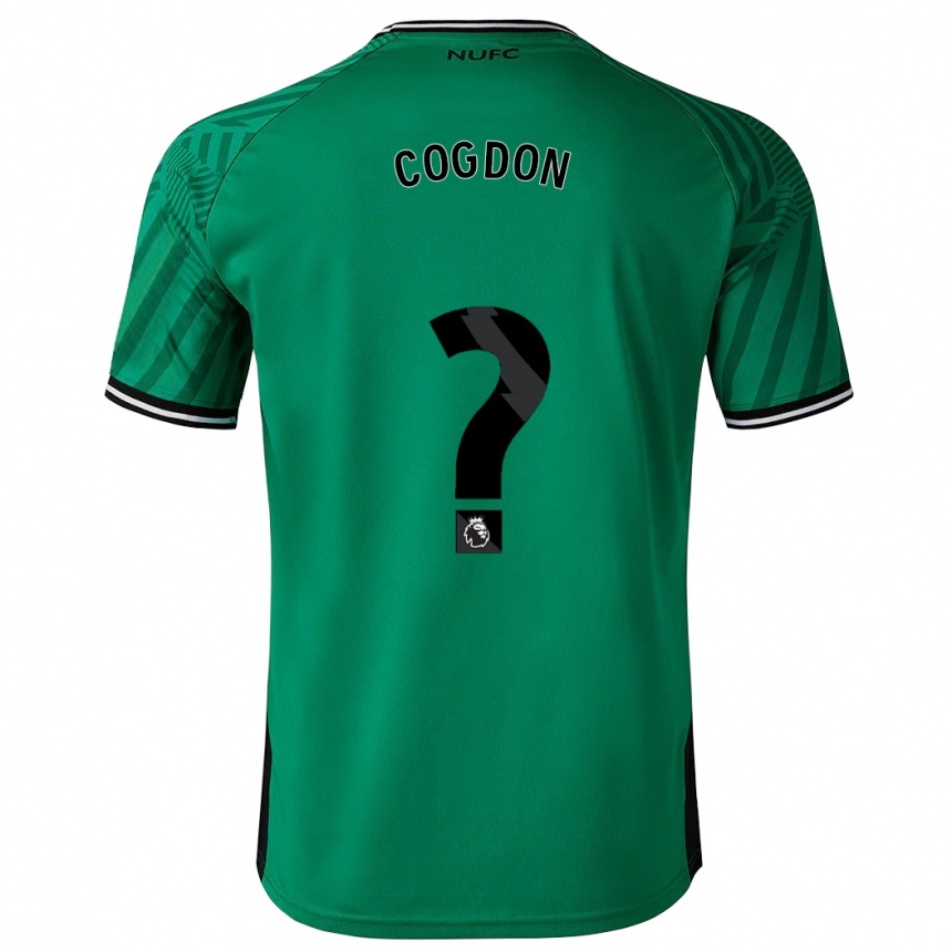 Hombre Fútbol Camiseta Jude Cogdon #0 Verde 2ª Equipación 2023/24 Perú