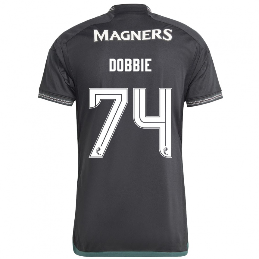 Hombre Fútbol Camiseta Lewis Dobbie #74 Negro 2ª Equipación 2023/24 Perú