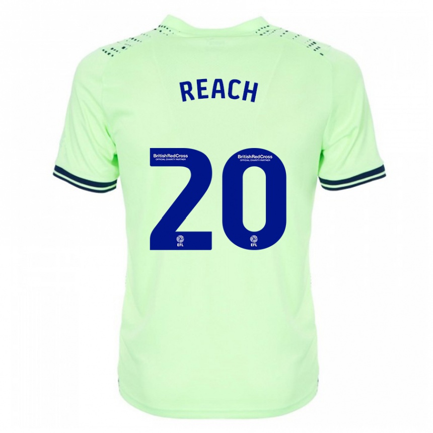 Hombre Fútbol Camiseta Adam Reach #20 Armada 2ª Equipación 2023/24 Perú