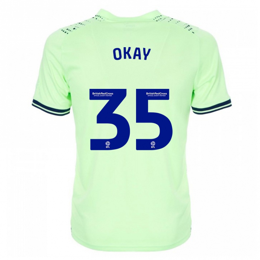 Hombre Fútbol Camiseta Okay Yokuşlu #35 Armada 2ª Equipación 2023/24 Perú