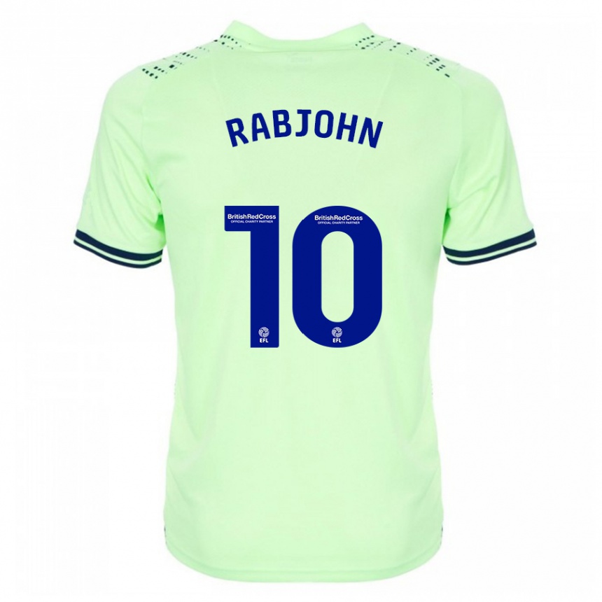 Hombre Fútbol Camiseta Olivia Rabjohn #10 Armada 2ª Equipación 2023/24 Perú