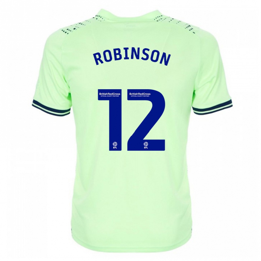 Hombre Fútbol Camiseta Leanne Robinson #12 Armada 2ª Equipación 2023/24 Perú