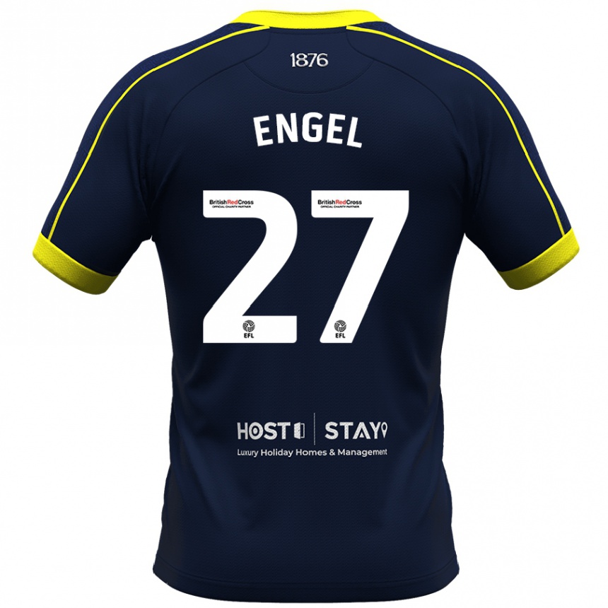 Hombre Fútbol Camiseta Lukas Engel #27 Armada 2ª Equipación 2023/24 Perú