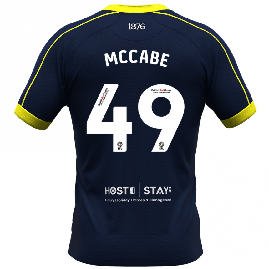 Hombre Fútbol Camiseta Law Mccabe #49 Armada 2ª Equipación 2023/24 Perú