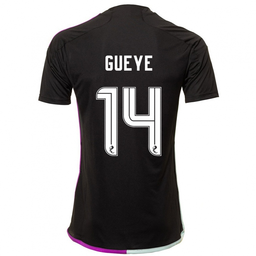 Hombre Fútbol Camiseta Pape Habib Gueye #14 Negro 2ª Equipación 2023/24 Perú