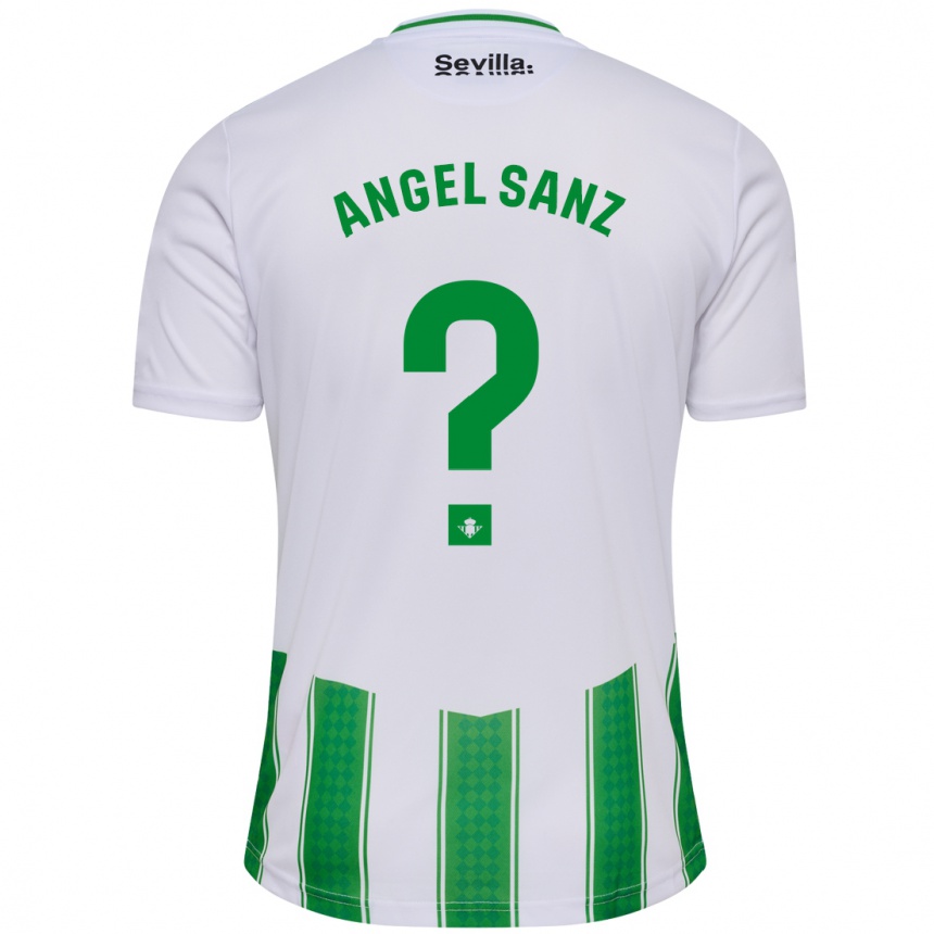 Mujer Fútbol Camiseta Miguel Ángel Sanz #0 Blanco 1ª Equipación 2023/24 Perú