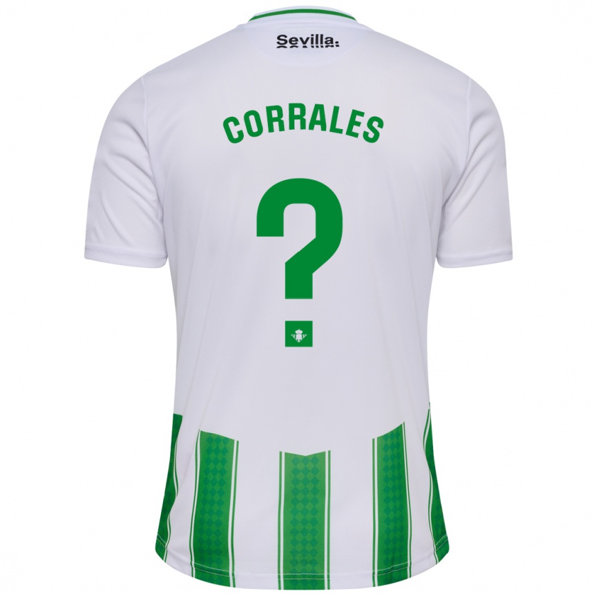 Mujer Fútbol Camiseta Fran Corrales #0 Blanco 1ª Equipación 2023/24 Perú