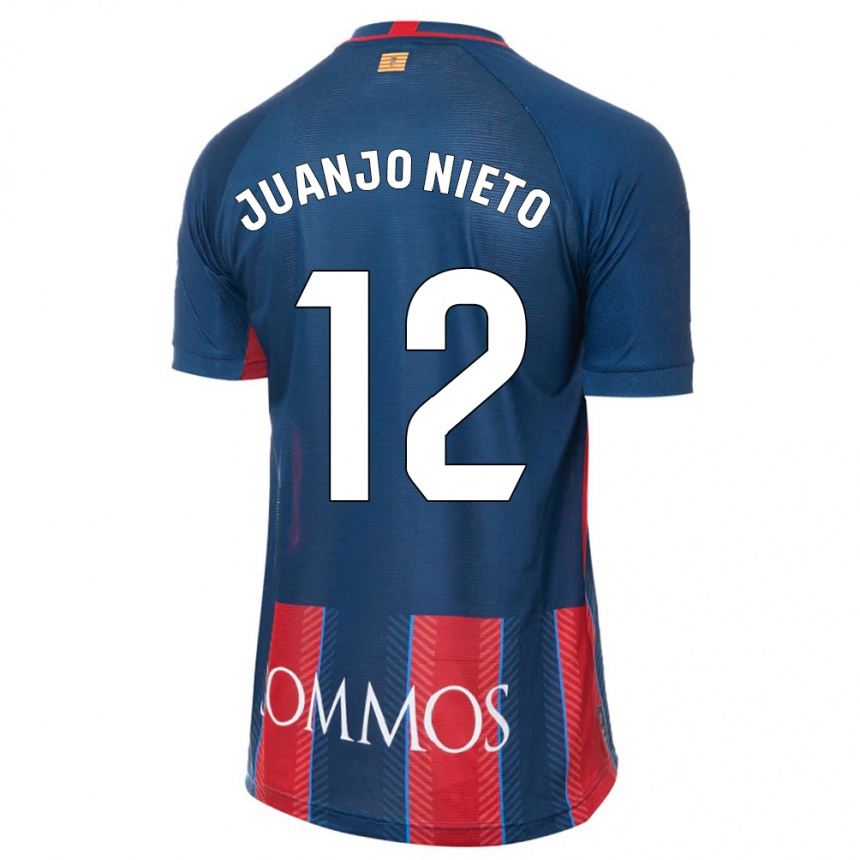 Mujer Fútbol Camiseta Juanjo Nieto #12 Armada 1ª Equipación 2023/24 Perú