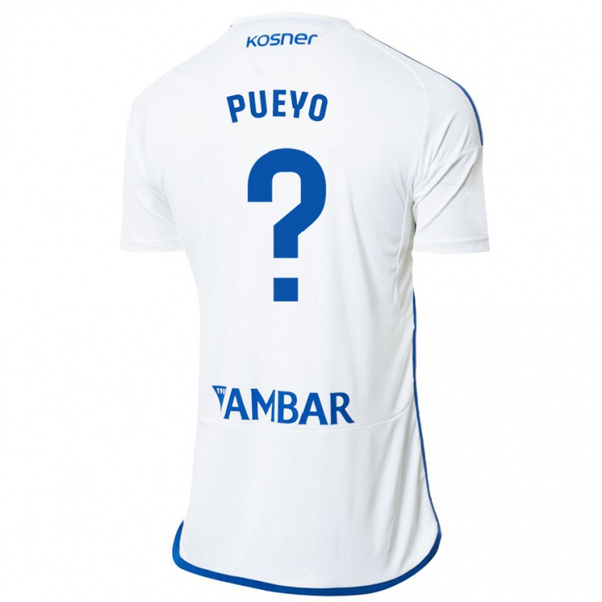 Mujer Fútbol Camiseta Alejandro Monserrate Pueyo #0 Blanco 1ª Equipación 2023/24 Perú