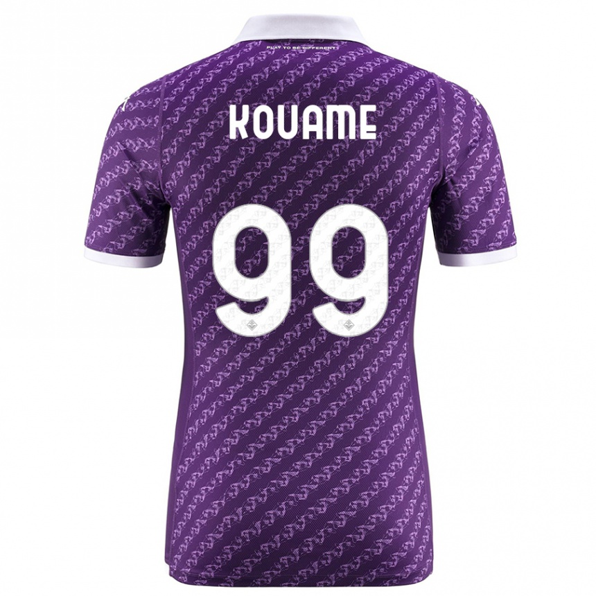 Mujer Fútbol Camiseta Christian Kouamé #99 Violeta 1ª Equipación 2023/24 Perú