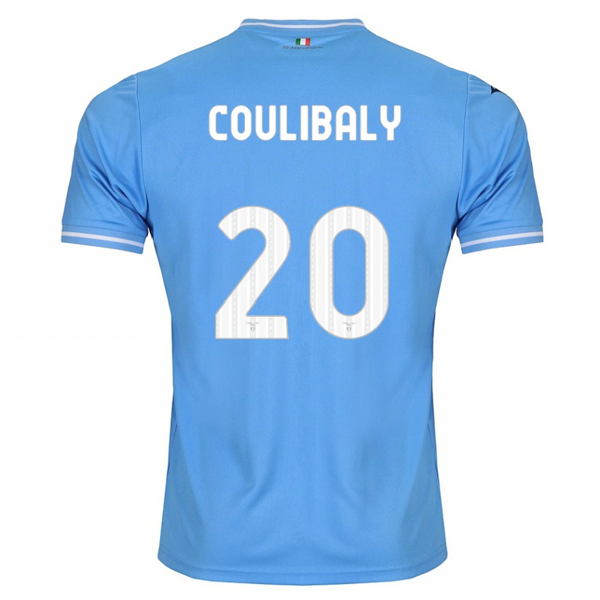 Mujer Fútbol Camiseta Larsson Coulibaly #20 Azul 1ª Equipación 2023/24 Perú