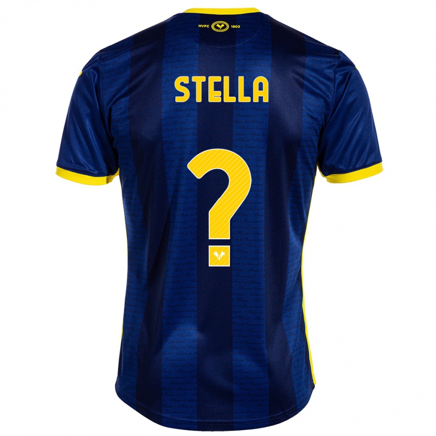 Mujer Fútbol Camiseta Kevin Stella #0 Armada 1ª Equipación 2023/24 Perú