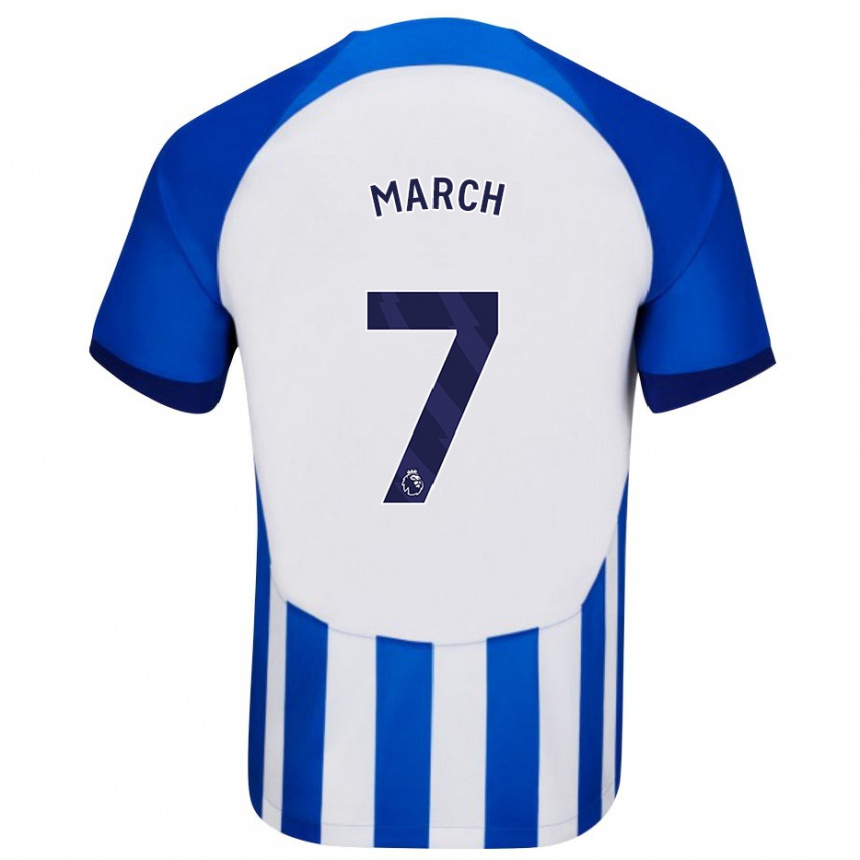 Mujer Fútbol Camiseta Solly March #7 Azul 1ª Equipación 2023/24 Perú