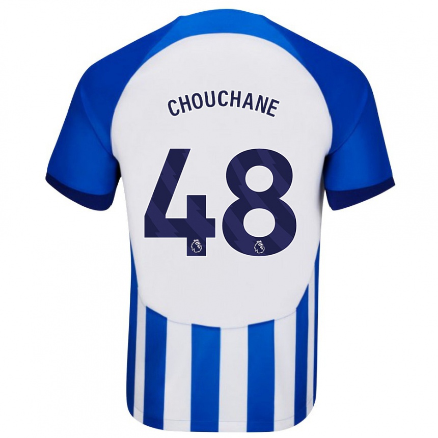 Mujer Fútbol Camiseta Samy Chouchane #48 Azul 1ª Equipación 2023/24 Perú