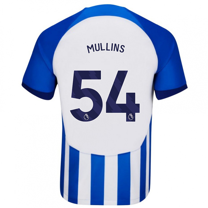 Mujer Fútbol Camiseta Jamie Mullins #54 Azul 1ª Equipación 2023/24 Perú