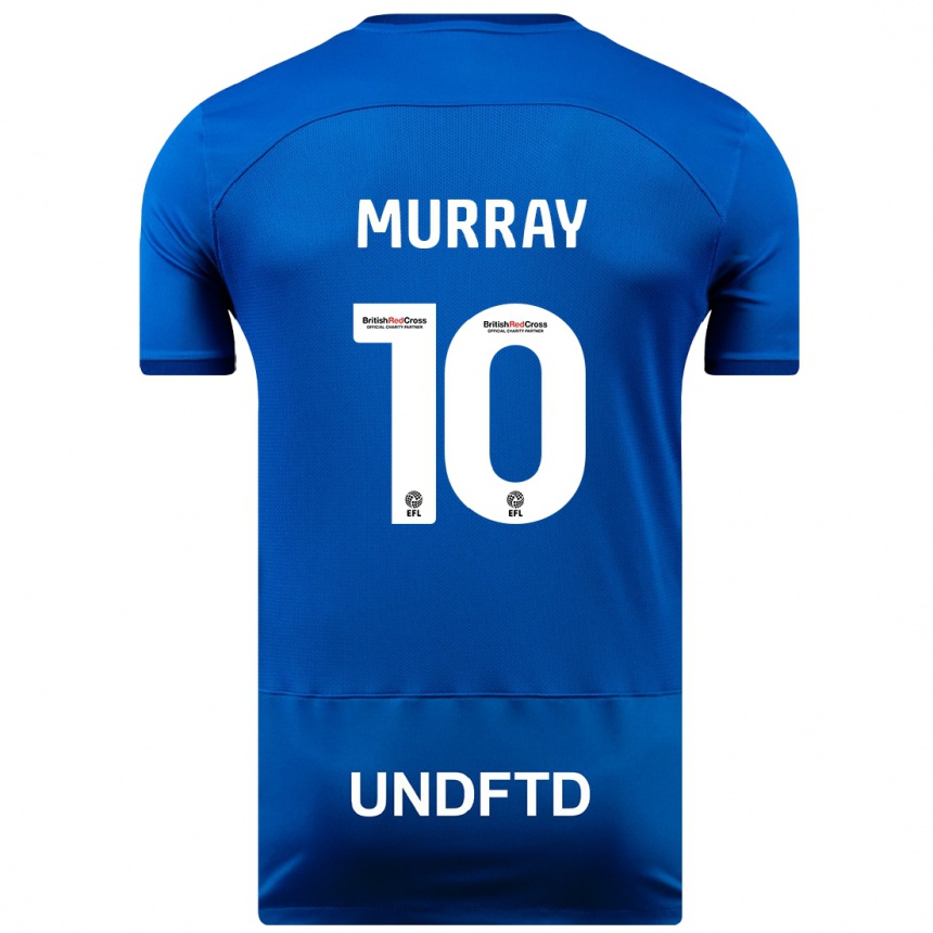 Mujer Fútbol Camiseta Christie Murray #10 Azul 1ª Equipación 2023/24 Perú