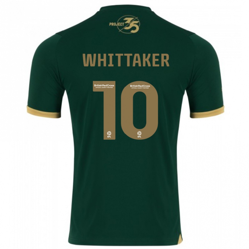 Mujer Fútbol Camiseta Morgan Whittaker #10 Verde 1ª Equipación 2023/24 Perú