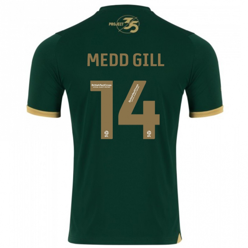 Mujer Fútbol Camiseta Tamsin Medd-Gill #14 Verde 1ª Equipación 2023/24 Perú