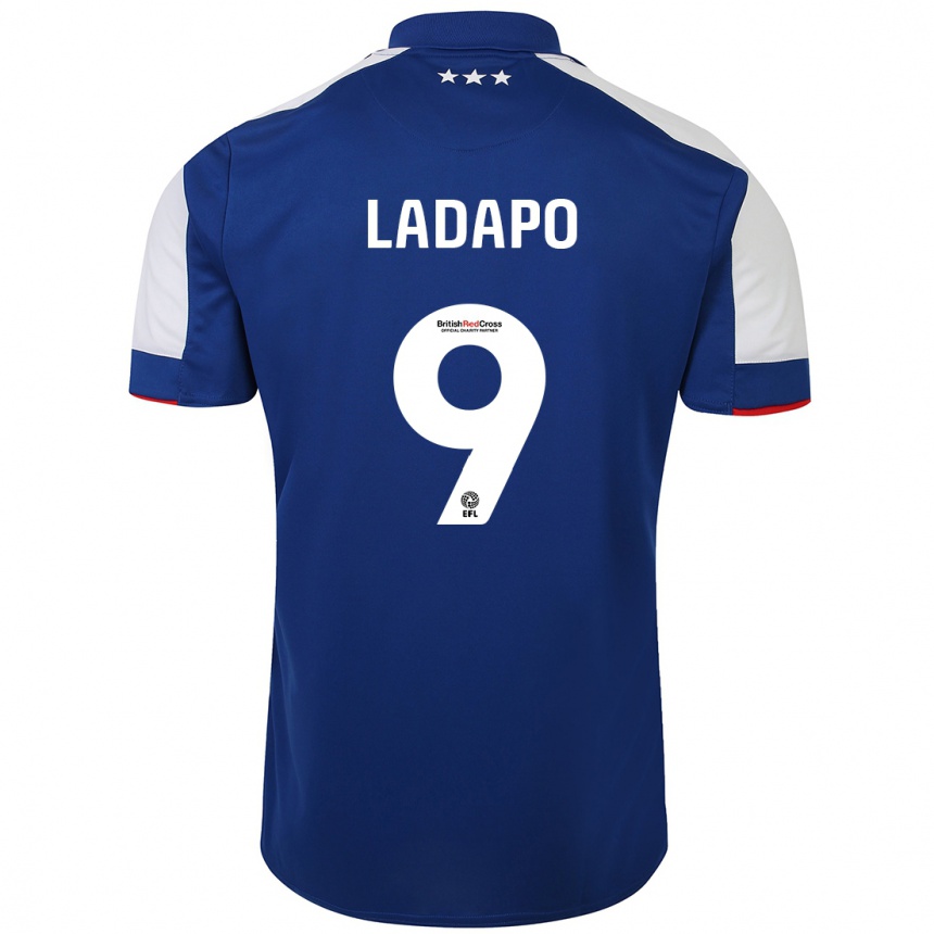 Mujer Fútbol Camiseta Freddie Ladapo #9 Azul 1ª Equipación 2023/24 Perú