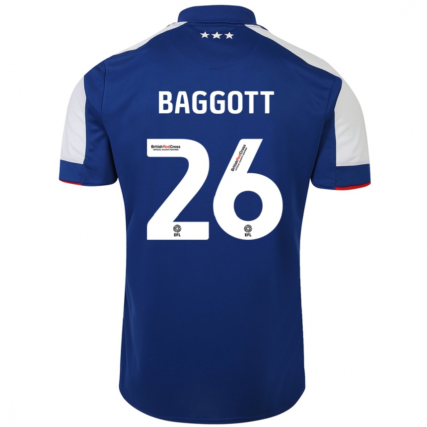 Mujer Fútbol Camiseta Elkan Baggott #26 Azul 1ª Equipación 2023/24 Perú