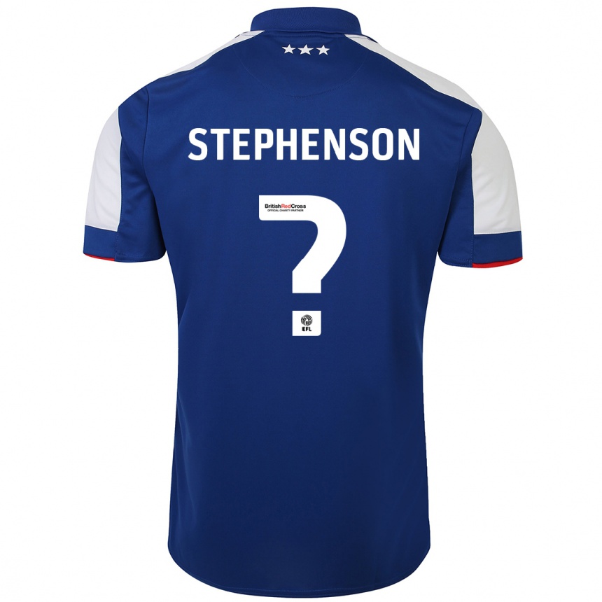 Mujer Fútbol Camiseta Sean Stephenson #0 Azul 1ª Equipación 2023/24 Perú