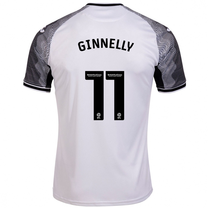 Mujer Fútbol Camiseta Josh Ginnelly #11 Blanco 1ª Equipación 2023/24 Perú