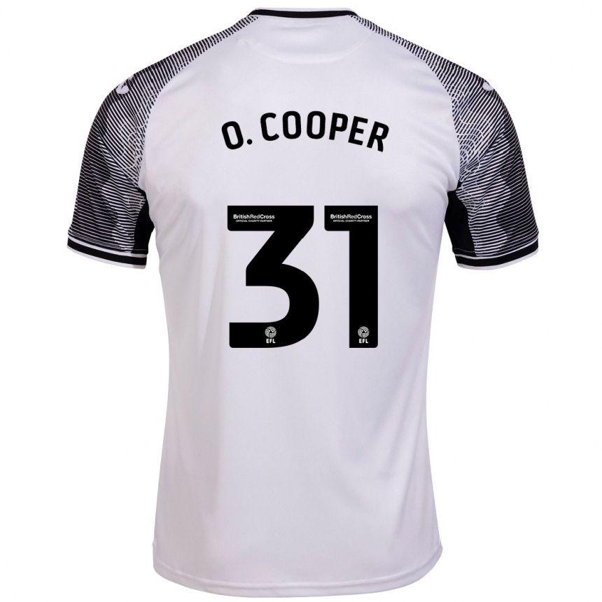 Mujer Fútbol Camiseta Oliver Cooper #31 Blanco 1ª Equipación 2023/24 Perú