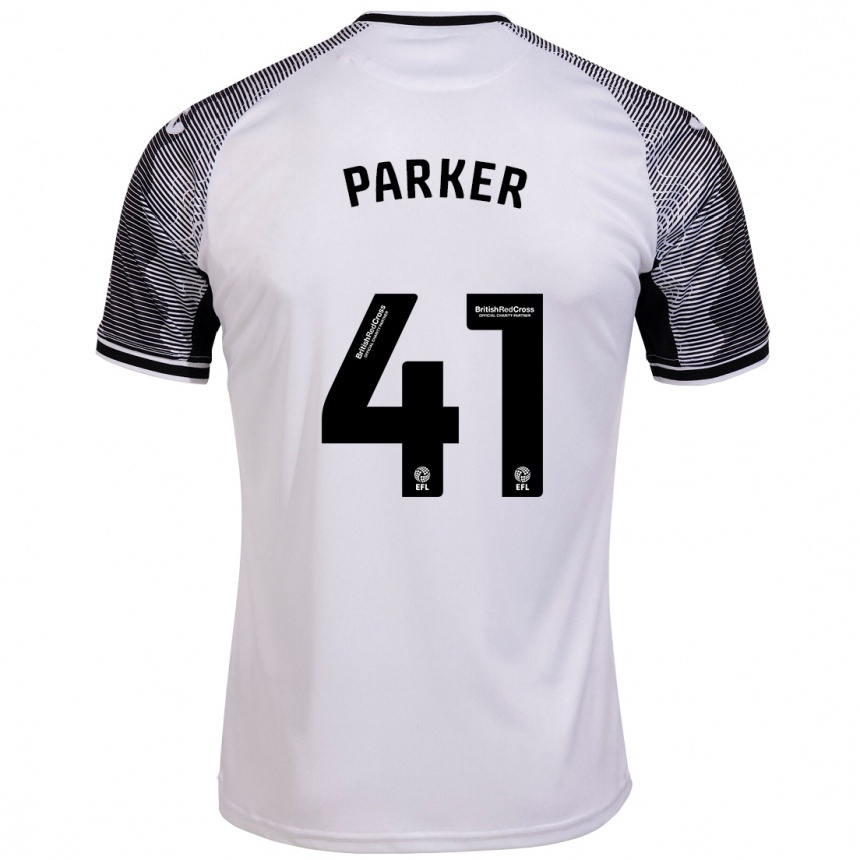 Mujer Fútbol Camiseta Sam Parker #41 Blanco 1ª Equipación 2023/24 Perú