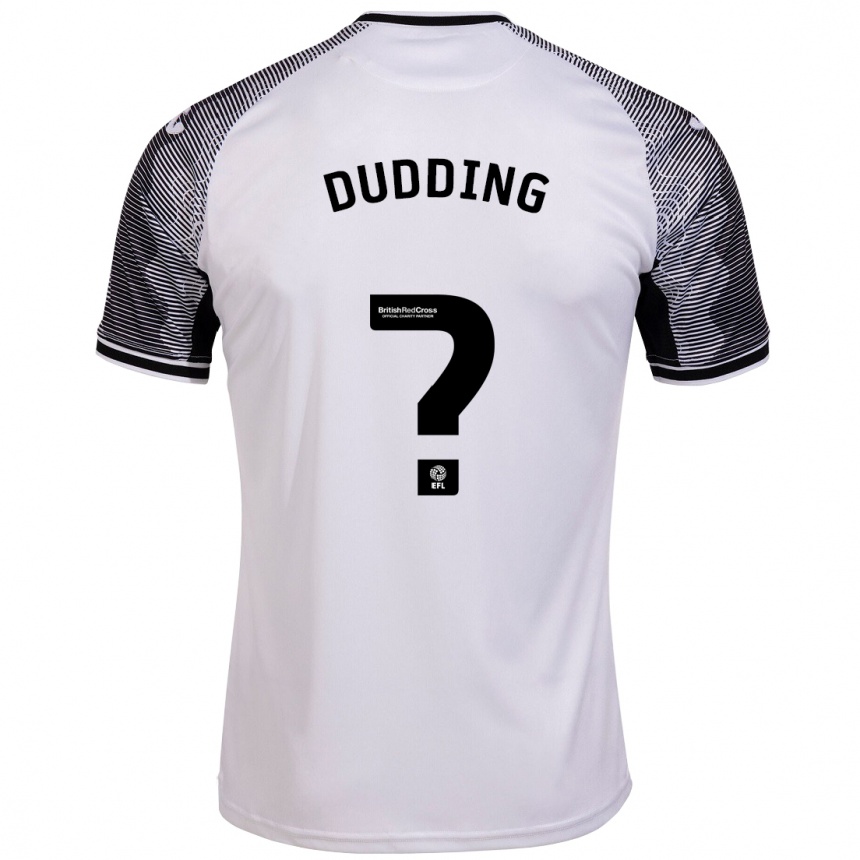 Mujer Fútbol Camiseta Isaac Dudding #0 Blanco 1ª Equipación 2023/24 Perú