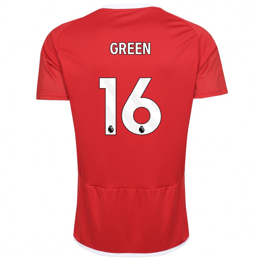 Mujer Fútbol Camiseta Mollie Green #16 Rojo 1ª Equipación 2023/24 Perú