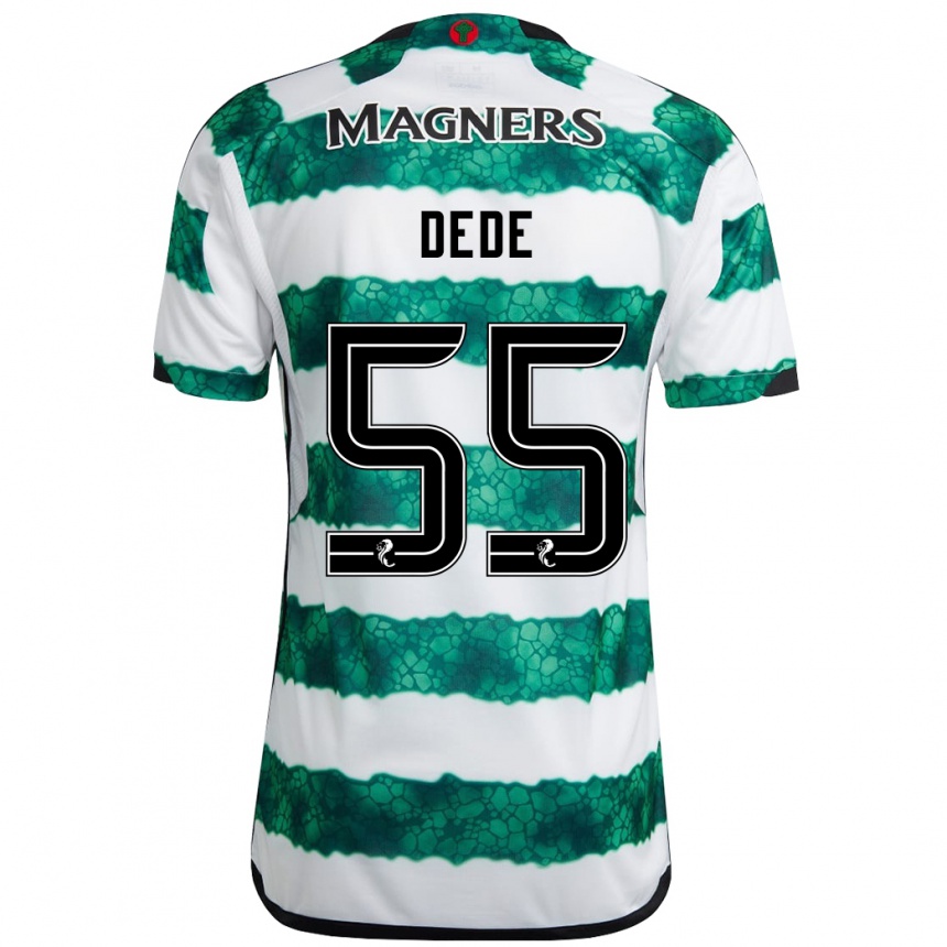 Mujer Fútbol Camiseta Josh Dede #55 Verde 1ª Equipación 2023/24 Perú