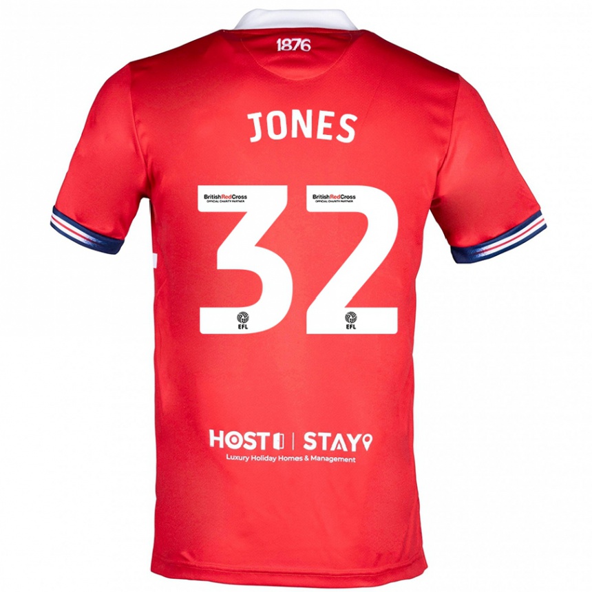 Mujer Fútbol Camiseta Jamie Jones #32 Rojo 1ª Equipación 2023/24 Perú