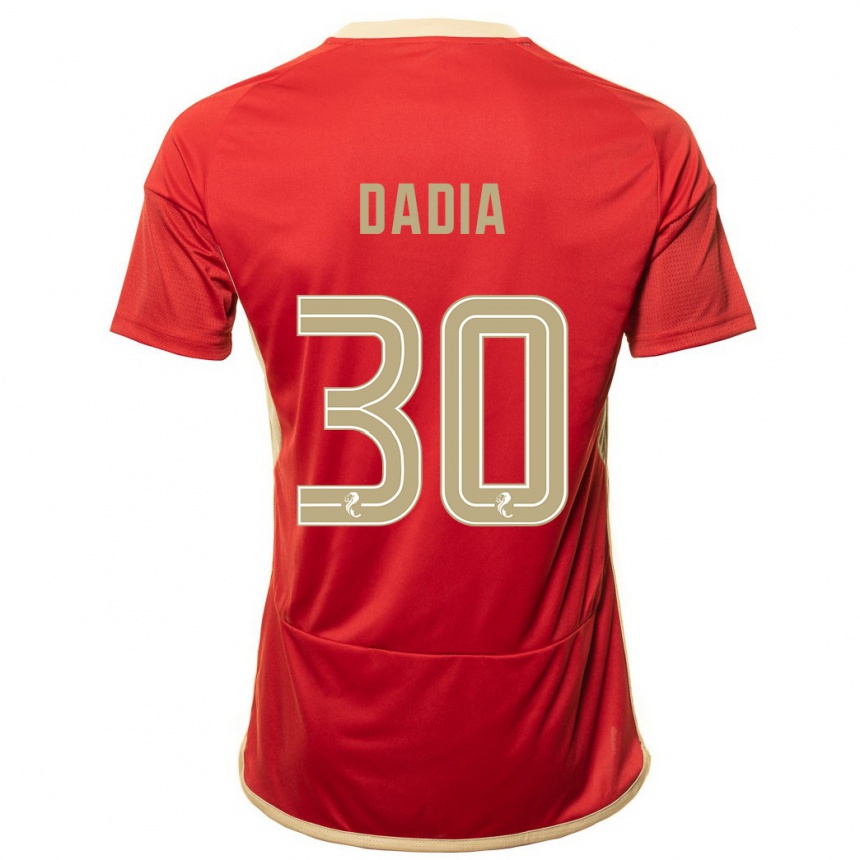 Mujer Fútbol Camiseta Or Dadia #30 Rojo 1ª Equipación 2023/24 Perú