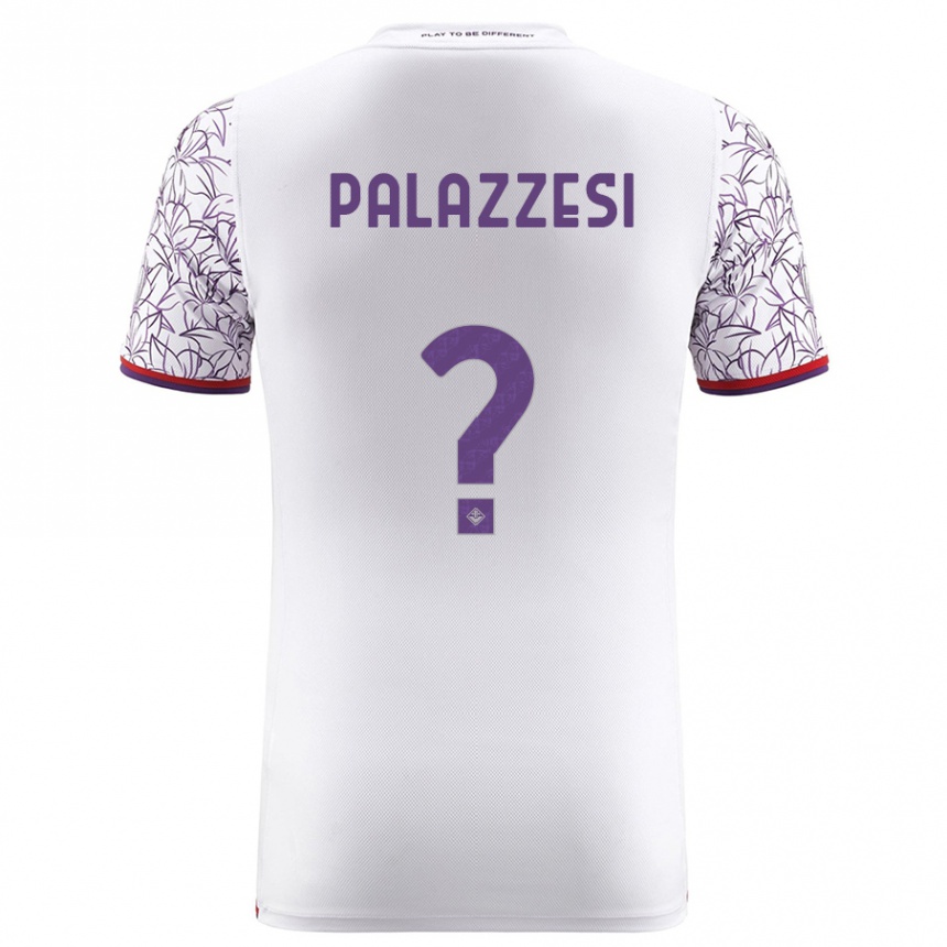 Mujer Fútbol Camiseta Yuri Palazzesi #0 Blanco 2ª Equipación 2023/24 Perú