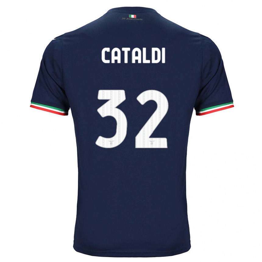 Mujer Fútbol Camiseta Danilo Cataldi #32 Armada 2ª Equipación 2023/24 Perú