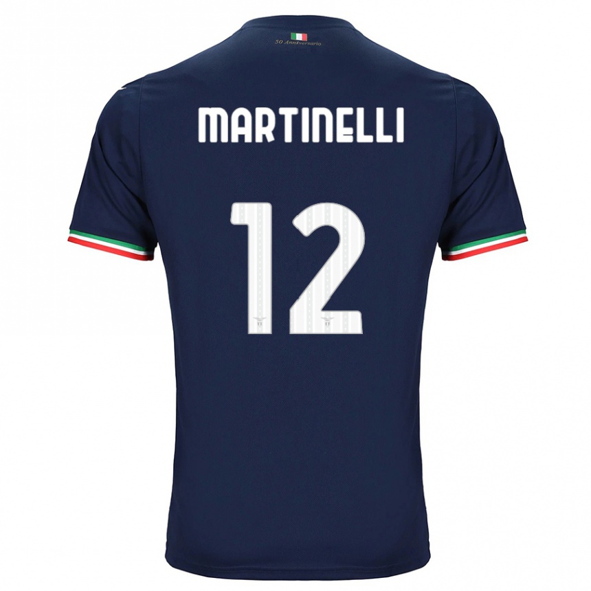 Mujer Fútbol Camiseta Leonardo Martinelli #12 Armada 2ª Equipación 2023/24 Perú