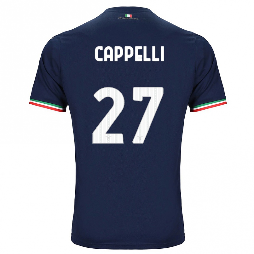 Mujer Fútbol Camiseta Tommaso Cappelli #27 Armada 2ª Equipación 2023/24 Perú