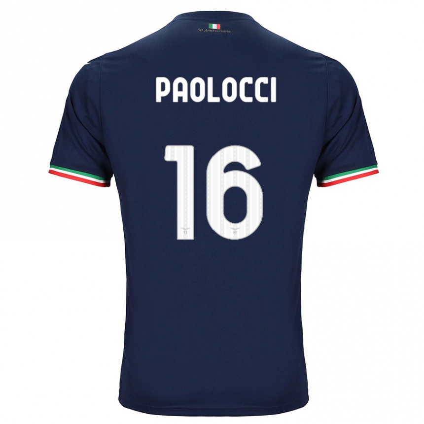 Mujer Fútbol Camiseta Gabriele Paolocci #16 Armada 2ª Equipación 2023/24 Perú