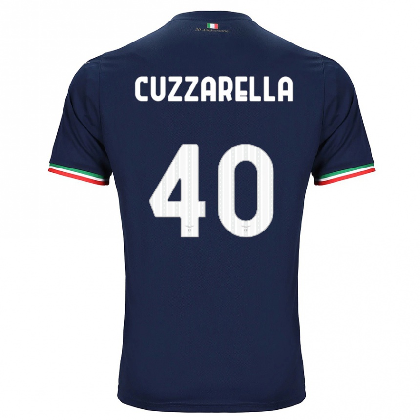 Mujer Fútbol Camiseta Cristian Cuzzarella #40 Armada 2ª Equipación 2023/24 Perú