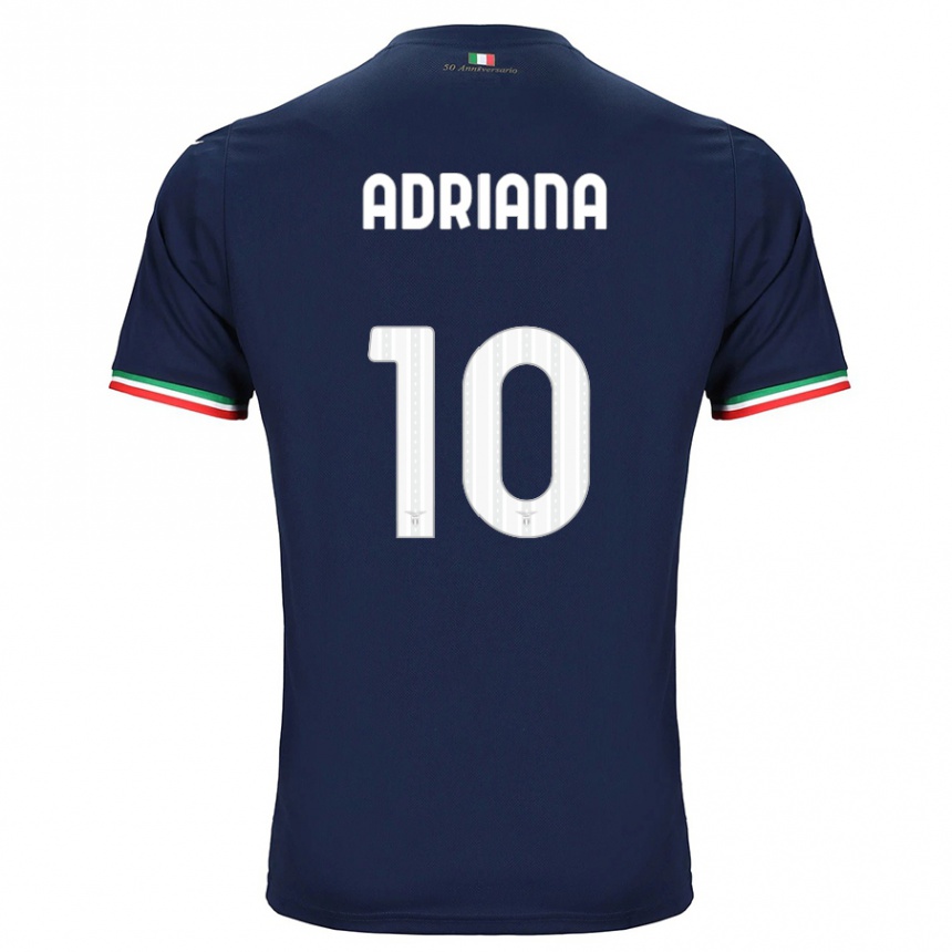 Mujer Fútbol Camiseta Adriana Martín Santamaría #10 Armada 2ª Equipación 2023/24 Perú