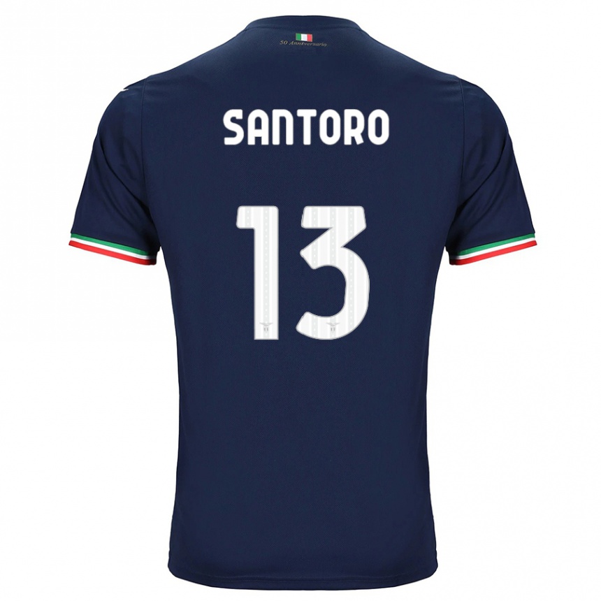 Mujer Fútbol Camiseta Martina Santoro #13 Armada 2ª Equipación 2023/24 Perú